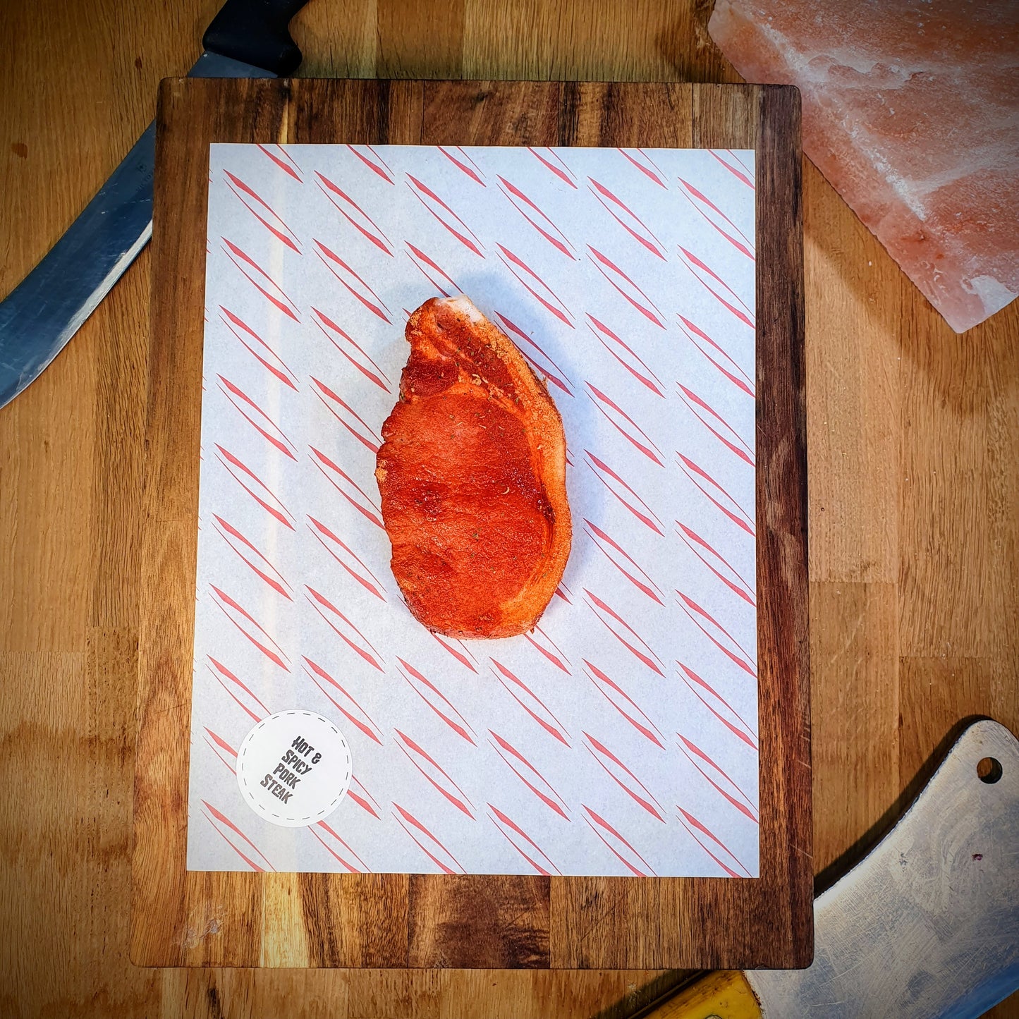 3 Marinated Pork Steaks