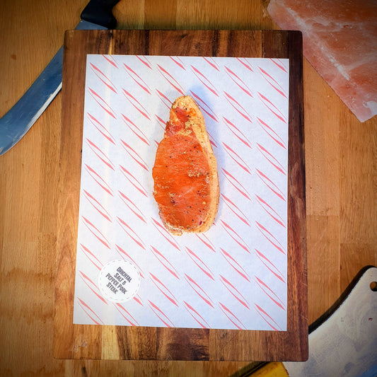 3 Marinated Pork Steaks